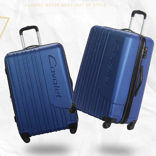 北欧大牌 cavalet 银座行李箱 超大尺寸28寸加25%扩容拉杆箱旅行箱A-868 商品图9