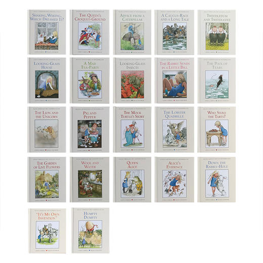 【送音频】爱丽丝梦游仙境童话故事集22册 The Complete Alice adventures in wonderland Collection 商品图1