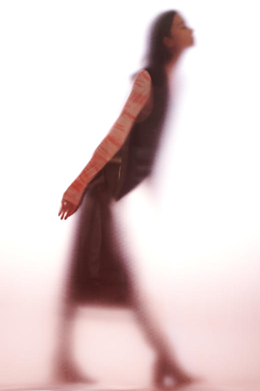 HIDEMI  “我们做印花”弹力收身打底上衣 商品图1