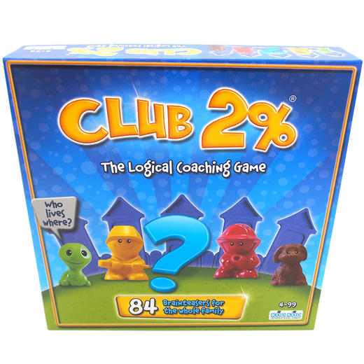 【3岁+】 kodkod逻辑街 Club 2%——亲子桌游 逻辑推理 商品图4