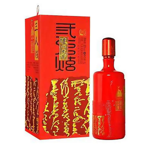 【泸州纪念酒】2015年泸州老窖三人炫羊年贺岁版 52度浓香型白酒 一瓶2斤装包邮 商品图4