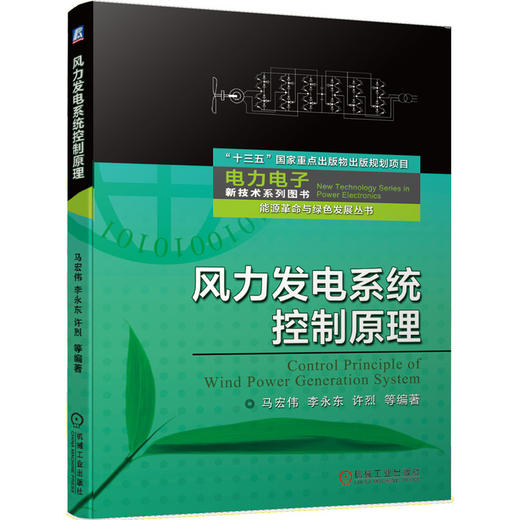 风力发电系统控制原理（电力电子新技术系列丛书） 商品图0