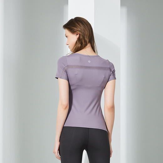 【断码捡漏】卡益裸感短袖KL03541不可插胸垫瑜伽服 商品图4