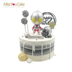 定制款蛋糕 - Q版奥特曼