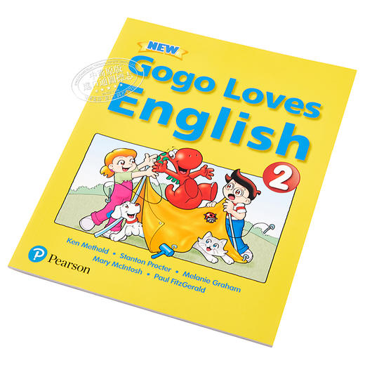 中商原版 New Gogo Loves English 2 Sb 英文原版新高哥爱英语2 学生手册 中商进口商城