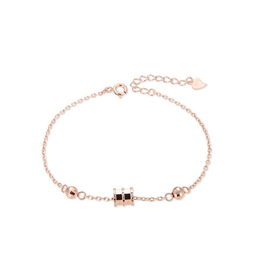 YJCS004345-日韩风清新首饰手链女生简约玫瑰金素银手饰 商品图4