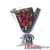心跳 11枝红玫瑰花束 不含花瓶（72小时内发货） 商品缩略图0