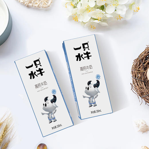 一只水牛高钙奶200ml10盒件