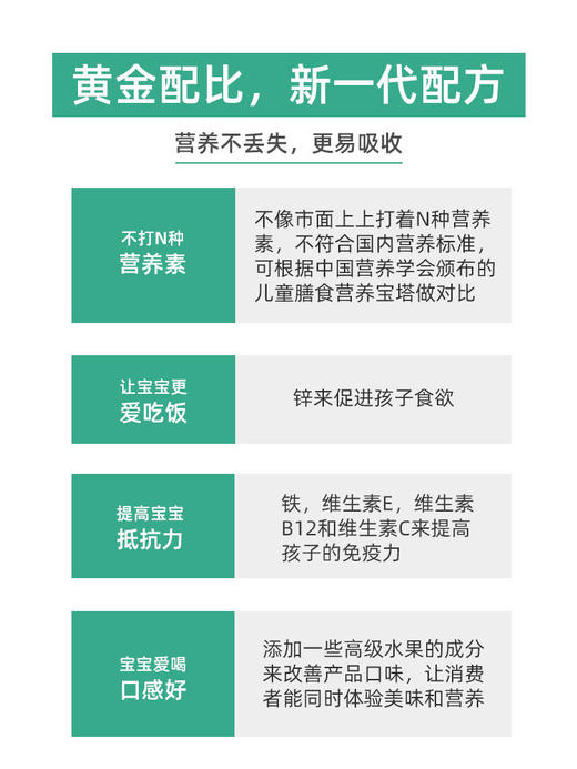 瑞士进口维多普vitalp小熊儿童复合维生素C多种补铁锌婴幼儿营养200g 商品图2