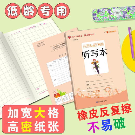 小学生书写规范 听写本（小开本） 商品图1