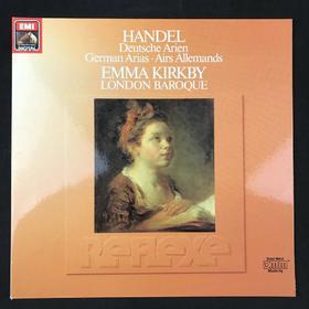 LP黑胶唱片 亨德尔作品演奏 圣歌、奏鸣曲等 女高音：艾玛·柯克比