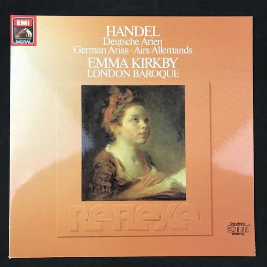 LP黑胶唱片 亨德尔作品演奏 圣歌、奏鸣曲等 女高音：艾玛·柯克比 商品图0