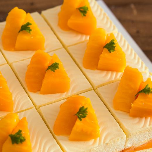 芒香时刻下午茶 约15cm*15cm 配刀叉碟 无生日帽和生日蜡烛 商品图4