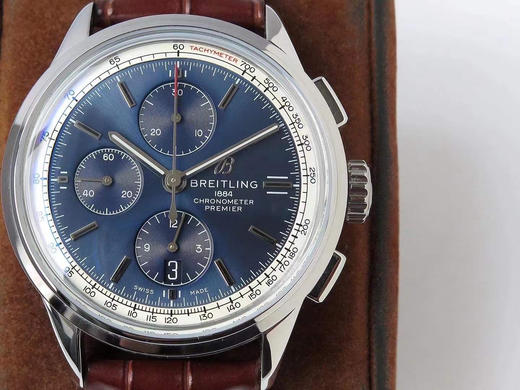 BLS全新百年灵璞雅系列计时腕表 璞雅系列（Premier）对于百年灵而言可谓意义非凡。如今，百年灵再度启用这个名字 商品图1