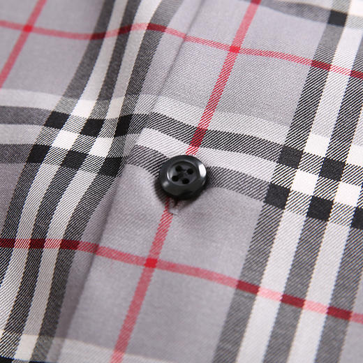 YvesFigarau伊夫·费嘉罗秋冬新款商务休闲格纹舒适抗皱长袖衬衫902360 商品图4