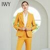IWY/黄色蓝色长袖西装长裤套装CP8310-Y 商品缩略图2