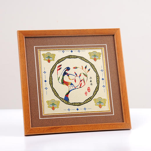 蜀锦画框-采桑 商品图2