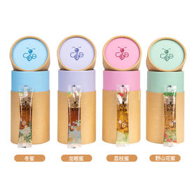 春中宝蜂蜜圆筒装15条  好蜂蜜 全国非偏远地区包邮