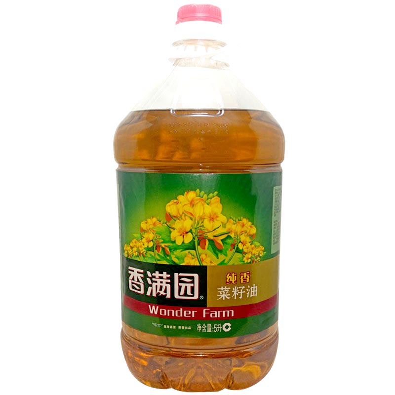 香满园纯香菜籽油5L