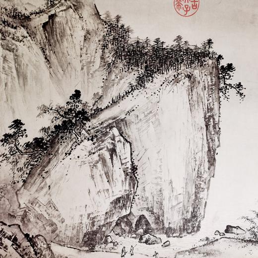 【定制书画】（南宋）夏圭《溪山清远图》纸本 手卷 馆藏书画高仿复制艺术品（付款后28天内发货） 商品图2