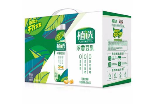 伊利QZ植选浓香豆乳315ml（1*10）*1箱2021.1月份到期 商品图1