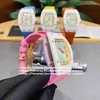 🌟实拍 理查德米勒 RichardMille 糖果棉花糖 新爆款 bon bon系列最稀有的作品！克服传统工艺打破模式！钟表受尊敬的技术之一。不是所有人的嫁妆，棉花糖运动曲线和颜色 商品缩略图4