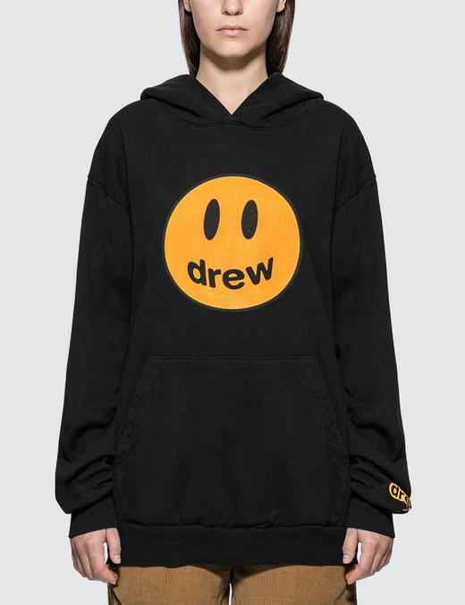 drew house mascot hoodie 黄色笑脸 宽松毛圈连帽卫衣帽衫 wy392