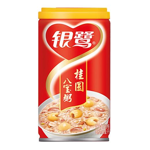 银鹭桂圆八宝粥360g*12罐 早餐速食粥 整箱装 商品图1