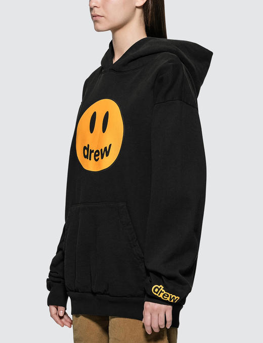 drew house mascot hoodie 黄色笑脸 宽松毛圈连帽卫衣帽衫 wy392
