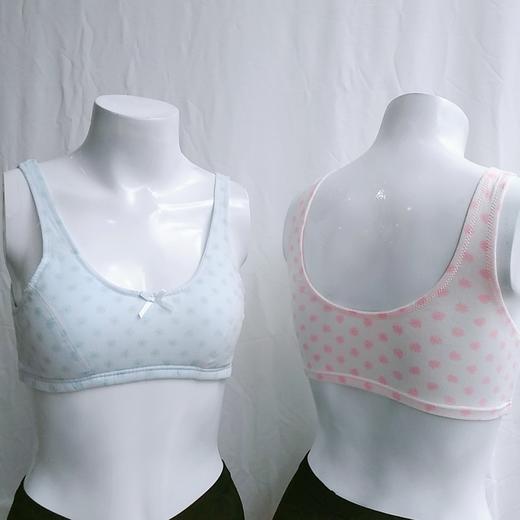 W080花季少女无钢圈背心式成长文胸 商品图2