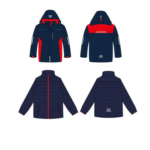 柳园小学—冲锋衣（脱卸款）  （温馨提醒：此冲锋衣不含校徽，徽标需单独购买哦~） 商品图0