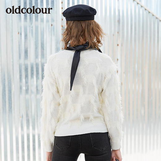 oldcolour冬季新品商场同款毛针织衫女L41052160 商品图1