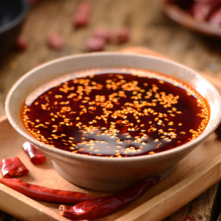 cly秦贞坡芝麻油辣椒280g瓶装