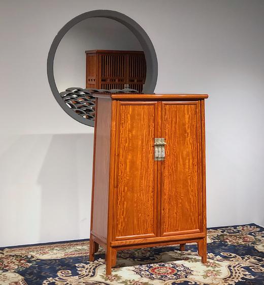 红桥红  家具严选  缅甸花梨（大果紫檀）  【125 圆角柜组合】 商品图7