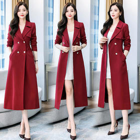 WZNH-WB31769秋季新款潮流时尚气质风衣外套