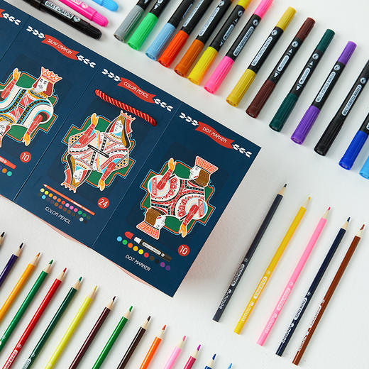 【六一礼物】mobee儿童礼物画画笔幼儿园马克笔蜡笔彩笔绘画套装学生美术工具【莫贝】 商品图4