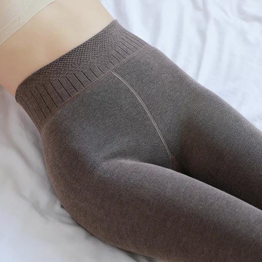 QQ-7001新款冬季无缝连脚棉保暖打底裤 商品图1