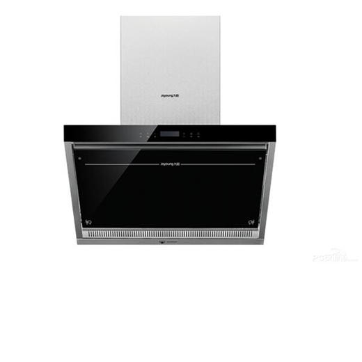 cdfh0831pfj九阳油烟机 侧吸式 不锈钢钢化玻璃面板 轻触LED大显示屏 900超宽设计 CXW-218-JY07 商品图0