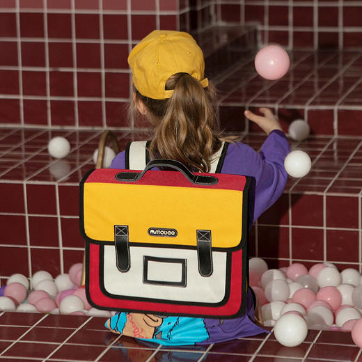 【六一礼物】mobee小象莫贝马丁包手提儿童书包学生男童女孩双肩背包定制logo【莫比】 商品图4