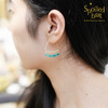 spoiledbat jewelry三角月光石/绿玉髓耳环 商品缩略图5