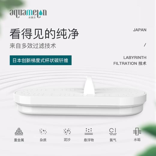 水美乐过滤净水壶过滤水杯家用办公室直饮自来水灯光除lǜ 除水垢 商品图3