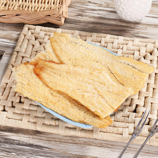 【暮光之鳞·银月】深海银鳕鱼片126g/袋 来自深鲜的美味 即食鱼干 大连海鲜 东北特产 鳕鱼 烤鱼片 银鳕鱼 商品图0