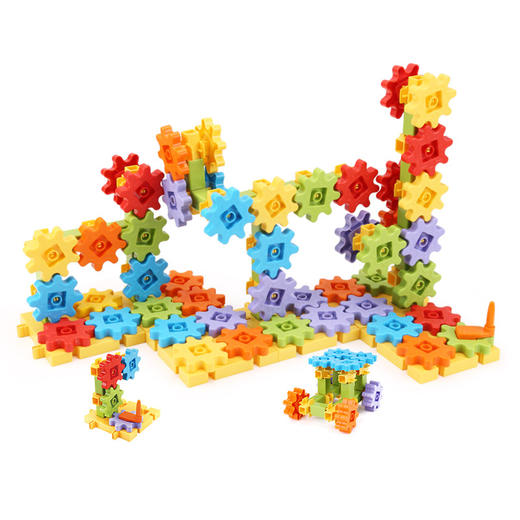 【六一礼物】mobee小象莫贝齿轮积木礼盒 Learning Resourcesgears儿童积木齿轮积木拼装玩具【莫比】【莫比不上架】 商品图1