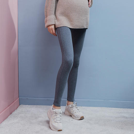 嫚熙拼接款孕妇打底裤 商品图3