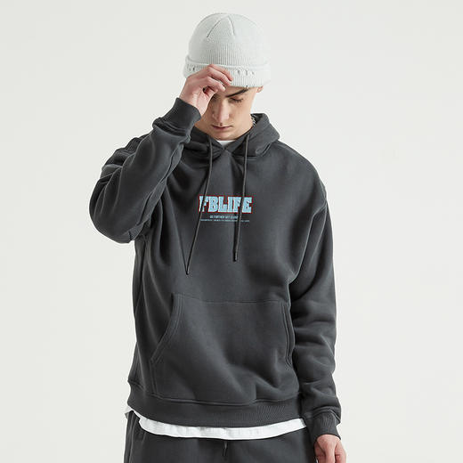 自由基地新款路虎卫士defender抓绒套头卫衣oversize情侣衫 NMT-1217 商品图1