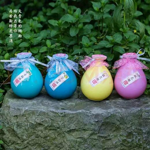 果酿坛酒果酒花田500ml桃花蜜柚青梅桂花