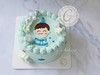 （手绘）ins风 生日派对的男生 忌廉蛋糕（默认自提，收费配送请联系客服） 商品缩略图0