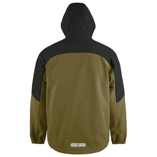 新款拼色抓绒软壳冲锋衣防风挡雨秋冬团队队服 NMJ-0308 商品图1