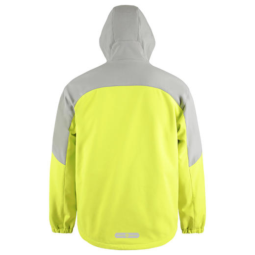 新款拼色抓绒软壳冲锋衣防风挡雨秋冬团队队服 NMJ-0308 商品图2