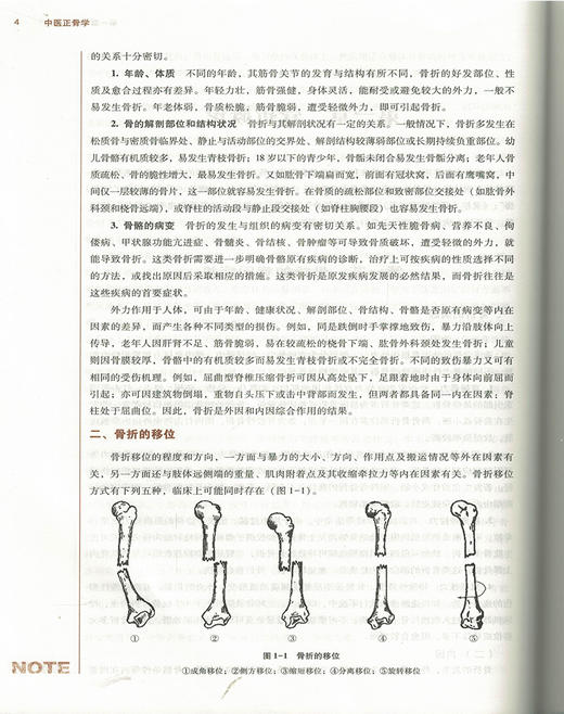 中医正骨学 第10十版 张俐主编 全国高等中医药院校规划教材 十三五本科教材供五年制七年制中医学专业骨伤方向用中国中医药出版社 商品图3